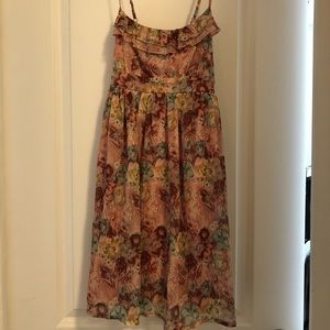 Nordstrom Floral Flounce Dress